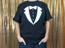 Load image into Gallery viewer, T-shirt Tuxedo - Adult
